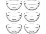 Schale LEONARDO "CUCINA", transparent (klar), B:10cm H:5cm T:10cm Ø:10cm, Glas, Schüsseln, Schale, Kalk-Natron-Glas