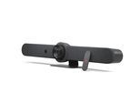 LOGITECH Webcam "Rally Bar", grau (schwarz), B:21,8cm H:20,7cm T:98,9cm, Camcorder, Webcam