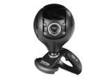 HAMA Webcam "Webcam HD Qualität für Videotelefonie / Gespräche", schwarz, Camcorder, Webcam