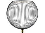 SEGULA LED-Filament "LED Floating Filo", Energieeffizienz: G (A-G), schwarz, L:300cm Ø:300cm, Leuchtmittel, LED Floating Filo Globe 300 black E27, 6W, 2200K, 450lm