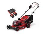Akkurasenmäher EINHELL "GC-CM 36/51 S Li BL (2x5,2Ah)", rot, schwarz, B:57,8cm H:44cm, Rasenmäher, Inkl. 2 Akkus und Twincharger