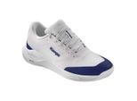 Hallenschuh KEMPA "Hallen-Sport-Schuhe Kourtfly Two W", Damen, Gr. 10, weiß (weiß, lila), Obermaterial: 100% Textilmaterial TEXMAT., Schuhe Hallenschuh