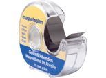 Selbstklebendes Magnetband im Abroller