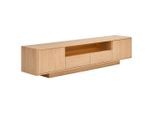 Livetastic Lowboard Lofty Lou, Eiche, Holz, Holzwerkstoff, Eiche, furniert, teilmassiv,furniert, teilmassiv, 2 Schublade(n) Schubladen, 200x45x40 cm, Holzmöbel, Kleinmöbel Holz, Holzkommoden, Lowboards Holz