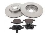 MAPCO Bremsensatz, Scheibenbremse 47878 Vorderachse belüftet 313mm 25,9mm für Ford VAG