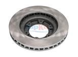 JAPKO Bremsscheibe 602005c Vorderachse belüftet 311mm 32mm für LEXUS