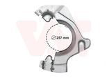 VAN WEZEL Spritzblech, Bremsscheibe 3804371 Vorderachse links für Fiat Opel