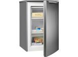 HANSEATIC Gefrierschrank "HGS8555B", Energieeffizienz: B, silber (silberfarben), B:55cm H:85cm T:58cm, Gefrierschränke, inkl. 3 Jahre Herstellergarantie, Gefrierschrank