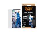 CARE BY PANZERGLASS Displayschutzglas "Ultra-Wide Fit 2-Way Privacy Screen Protector", transparent, B:11cm H:1,3cm T:19,5mm, Displayfolien, Displayschutzfolie, Schutzfolie, Bildschirmschutz, kratz- & stoßfest, Displayschutzglas