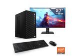 CSL PC-Komplettsystem "Mystic V24160", Energieeffizienz: E (A-G), schwarz, Microsoft Windows 11 Home (64 Bit), 32 GB RAM 1.000 GB SSD, Computer_Komplettsysteme