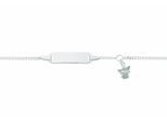 ID Armband ADELIA´S "14 cm ID - Armband 925 Silber", silber, Armbänder, Damen, 14cm, Silber 925 (Sterlingsilber), Silberarmband