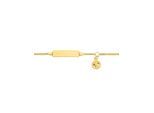 ID Armband ADELIA´S "14 cm ID - Armband 333 Gold ( 8K )", gold, Armbänder, Damen, 14cm, Gold, Goldarmband