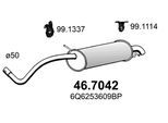 ASSO Endschalldämpfer 467042 für VW