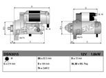 DENSO Starter dsn3015 für Skoda SEAT VW