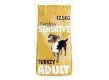Burgess Sensitive – Hypoallergenes Trockenfutter für erwachsene Hunde mit Truthahn, unterstützt Verdauung, Gelenke & Haut 12,5KG