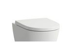 CARLDIX x LAUFEN WC-Sitz A91005000001 mit Absenkautomatik, für 530 mm, abnehmbar, weiß