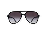 Ray-Ban RB4376 601/8G gepolijst zwart grijs gradiÃ«nt zonnebril