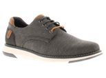 Hush Puppies Herren Schuhe Canvas Memory Foam Bruce grau