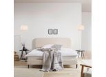 Livetastic Polsterbett, Natur, Holz, Metall, Textil, Kiefer, 180x200 cm, Schlafzimmer, Betten, Polsterbetten