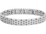 Armband FOSSIL "Schmuck Geschenk Edelstahl Armkette Arden", silber (edelstahlfarben), Armbänder, Damen, 21,6cm, Edelstahl, Armband