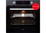 AMICA Pyrolyse Backofen "EBPX 945 600 SM", Energieeffizienz: A+ (A+++-D), schwarz, B:59,5cm H:59,5cm T:57,5cm, Backöfen, Sauber backen mit viel Komfort, Sicherheit und geringem Verbrauch