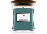 Woodwick Evergreen Cashmere geurkaars 275 g