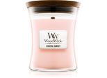 Woodwick Coastal Sunset geurkaars met een houten lont 275 g