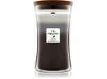 Woodwick Trilogy Warm Woods geurkaars met een houten lont 609.5 g