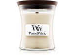 Woodwick Linen geurkaars met een houten lont 85 g