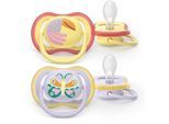 Philips Avent Ultra Air SCF087/04 0-6m tétine Girl 2 pcs