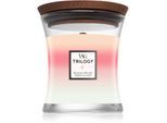 Woodwick Trilogy Blooming Orchard geurkaars 275 g