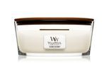 Woodwick Island Coconut geurkaars met een houten lont (hearthwick) 453 g