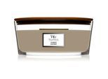 Woodwick Cashmere geurkaars met een houten lont (hearthwick) 453.6 g