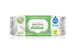 GoWipes Baby Natural Fibers Tedere Vochtige Babydoekjes voor Gevoelige Huid 0+ 50 st