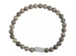 Edelstahlarmband ADELIA´S "Herren Armband aus Edelstahl" Gr. 21, grau (silber grau), Armbänder, Herren, 21, Edelstahl, Edelstahlarmband