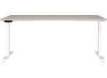 Schreibtisch GERMANIA "Jet", braun (kaschmir, weiß, weiß, kaschmir), B:180cm H:72cm T:80cm, Tische, Schreibtisch, moderne Farbvariationen, Breite 120/140/160/180 cm, Made in Germany