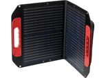 Solar Powerbank EINHELL "Solar panel 40W", schwarz (rot, schwarz), B:410mm H:73mm T:390mm, Akkumulatoren