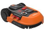 Rasenmähroboter WORX "Landroid M700 Plus", orange, Rasenmähroboter, 700m², 20V/4Ah, 18cm/30-60mm, WiFi/Bluetooth, Cut to edge, PowerShare