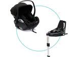 Autokindersitz FILLIKID "NOA, inkl. Basisstation", Baby, schwarz, Polyester, Kindersitze, Gr. 0, 360