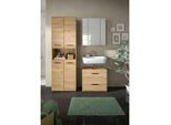 Mid.you , Eiche Artisan , Holzwerkstoff , Holzoptik , 10 Fächer , 2 Schublade(n),2 Schublade(n) Schubladen , 120 cm , FSC MIX , hängend, stehend , Badezimmer, Badmöbel-Sets & -Serien, Badmöbel-Sets