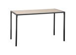 Schreibtisch Arian Schwarz/sonoma Eiche 120/60/75 cm Schwarz, Sonoma Eiche