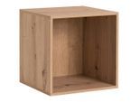 Sitzbox Cubix Zum Hängen Eiche Artisan 36/36/34 cm