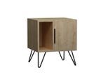 Nachttisch Glynn Nightstand 50/60/42 cm Eichefarben