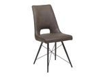 Stuhl In Grau Webstoff