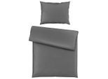 Bettwäsche Bio Eva Uni Ca. 160x210cm Satin 160/210 cm
