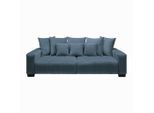 Bigsofa Matteo Petrol Holz Petrol