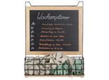 Memoboard In Braun/schwarz