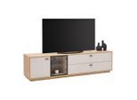 Tv-element Cremona Kaschmir/eiche Artisan Kaschmir, Eiche Artisan 210/55/45 cm