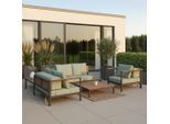 Gartenlounge Chiara 4-teilig 164/68/94 cm