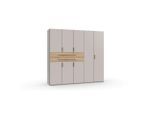 Kleiderschrank Lumio Kaschmir, Eiche Artisan